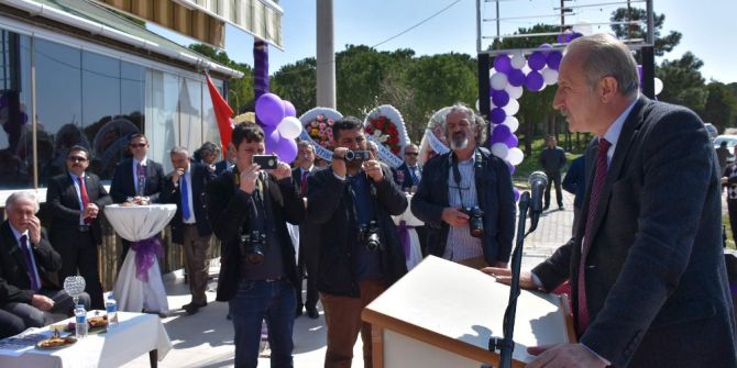 Başkan Atabay Temel Atma Törenine Katıldı
