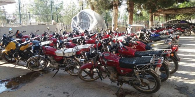Şanlıurfa’da 80 Çalıntı Motosiklet Ele Geçirildi