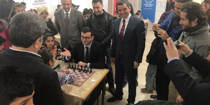 Hazro’da Satranç Turnuvası Sona Erdi