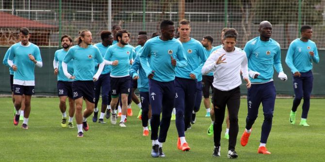 Aytemiz Alanyaspor, Bursaspor Maçı Hazırlıklarını Sürdürdü