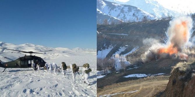 Ağrı’da 2 Terörist Öldürüldü