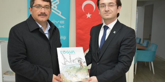 Başkan Çelik Tügva’lı Gençlerle Bir Araya Geldi