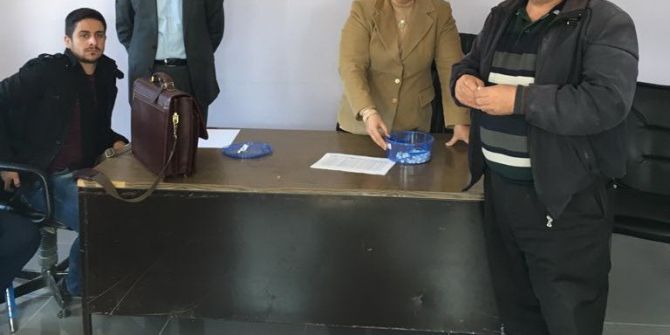 Sincik İlçesinde Typ Kurası Çekilişi Yapıldı