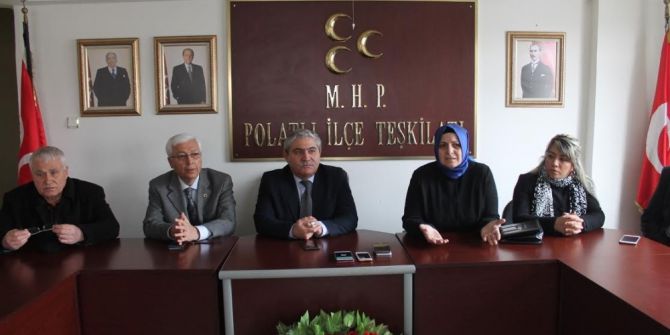 Ak Parti’den Mhp’ye Ziyaret