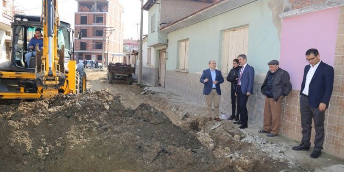 Yiğitler’de Doğalgaz Sonrası Üstyapı Çalışmaları