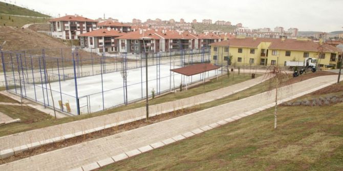 Odunpazarı Belediyesi’nden Yenikent’e Spor Parkı