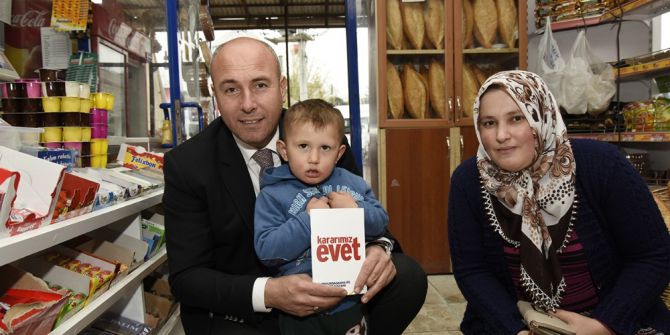 Başkan Togar “Evet” Mesaisinde