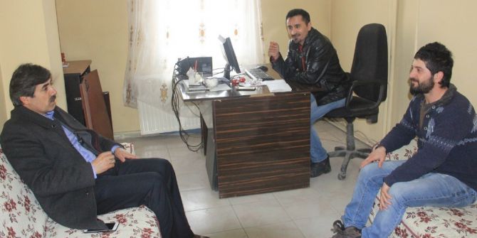 Ak Partili Fırat’tan İha’ya Ziyaret