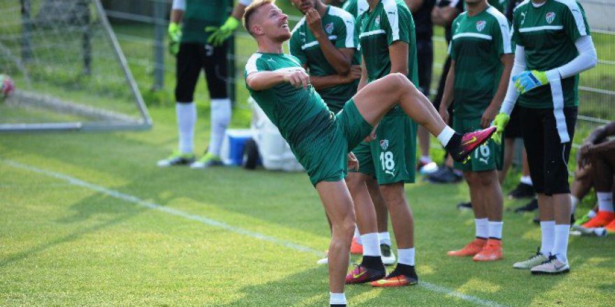 Bursaspor’da Dzsudzsak Antrenmana Damga Vurdu