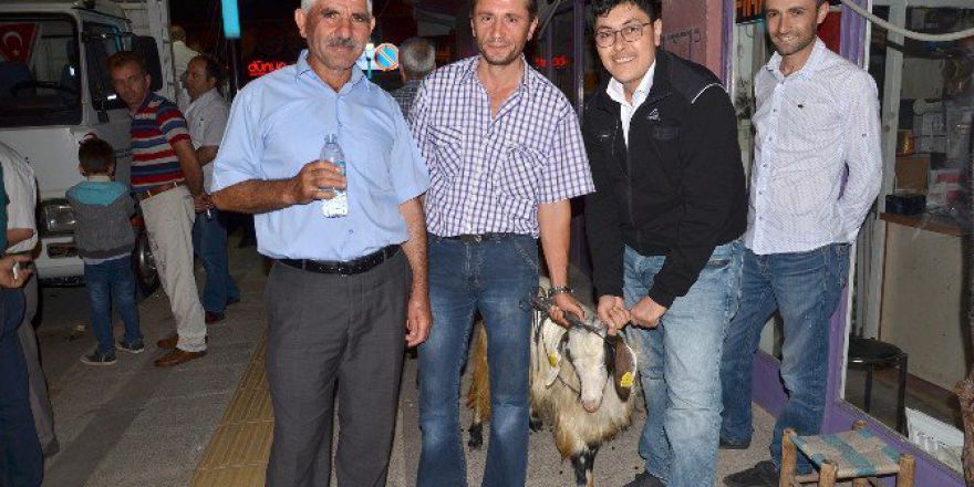 Osmancık’ta Şükür Kurbanı Kesildi