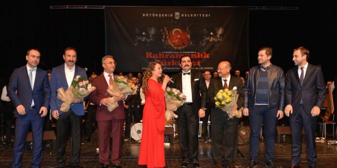 Başkent’te “18 Mart’tan 15 Temmuz’a Kahramanlık Türküleri” Söylendi