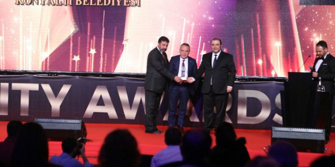 Konyaaltı Belediyesine Golden City Awards’tan Ödül