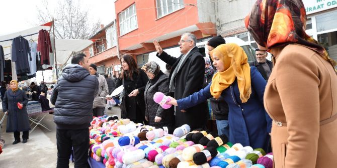 Ak Parti’nin Mahmudiye’de Referandum Çalışmaları