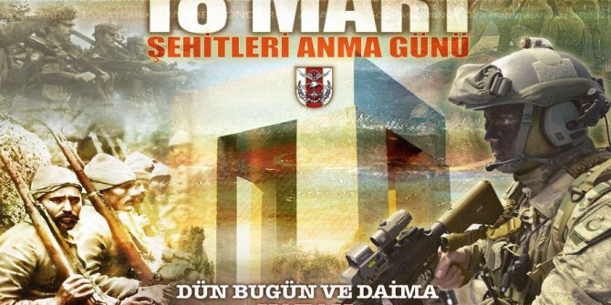 Genelkurmay Başkanlığı 18 Mart Şehitler Günü’ne Özel Afiş Hazırladı