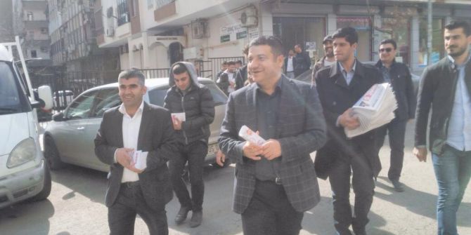 Ak Parti Yenişehir İlçe Teşkilatı Referandum Çalışmalarını Sürdürüyor