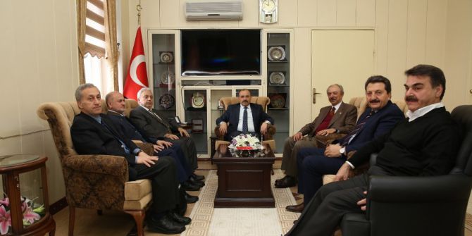 Suudi İş Adamlarından Vali Ustaoğlu’na Ziyaret