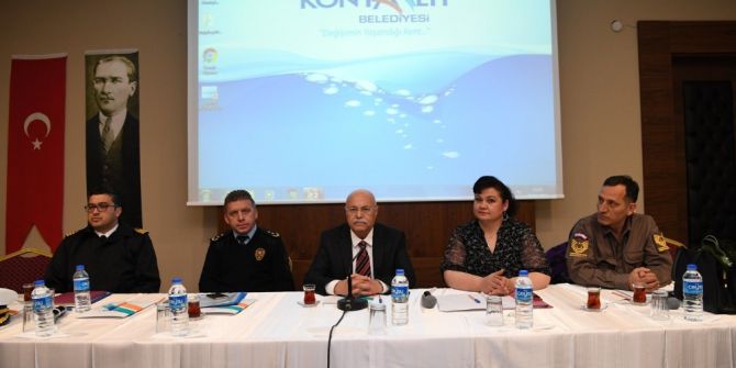 Konyaaltı’nda “Güvenlik” Konuşuldu