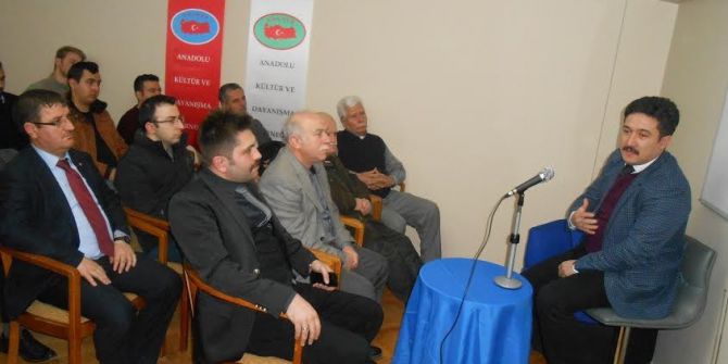 Eskişehir Anadolu Kültür Ve Dayanışma Derneği’nden ’’Çanakkale Ve Vatan’’ Konferansı