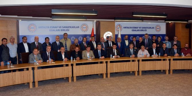 Oda Başkanları Antalya’da Buluştu