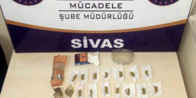 Sivas’ta Uyuşturucu Operasyonu: 8 Gözaltı