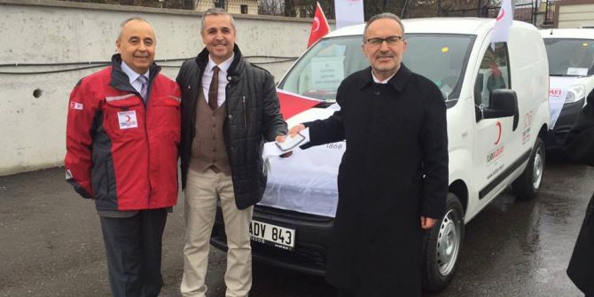 Şaphane Kızılay Şubesine Yeni Araç