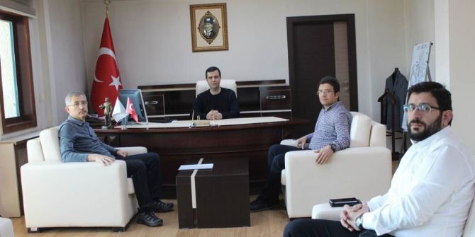 Ankara Büyükşehir Belediyesinde Kaymakam Vardar’a Ziyaret