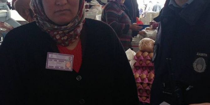 Korkuteli Pazarcı Esnafına Yaka Kartı