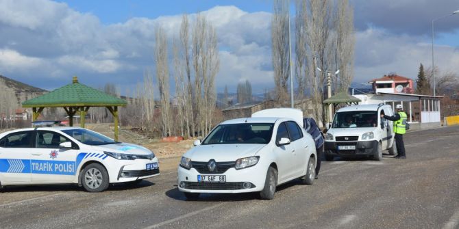 Korkuteli’de Denetimler Sürdü