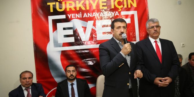 Ekinci Evet Seçim Bürosunun Açılışını Yaptı