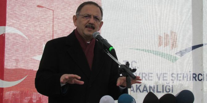 Çevre Ve Şehircilik Bakanı Mehmet Özhaseki:
