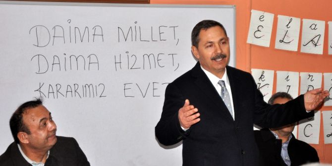 Başkan Uysal “Her Evet, Türkiye’yi İleriye Taşıyacak”