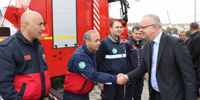 Çobanisa İtfaiye Müfrezesi Hizmete Girdi