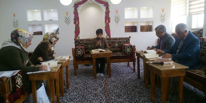 Adıyaman İmam Hatip Ortaokulunda Öğrenciler Arasında Yarışma Düzenlendi