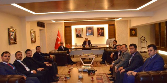 Kahramanmaraş Belediyesi Heyeti, Başkan Musa Işın’ı Ziyaret Etti