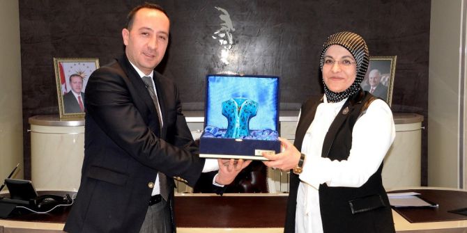 Başkan Toru’ya Mhp İlçe Başkanından Ziyaret