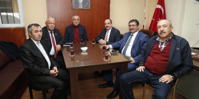 Başkan Duruay’dan Gölbaşı Ziraat Odası Başkanı Karaarslan’a Ziyaret