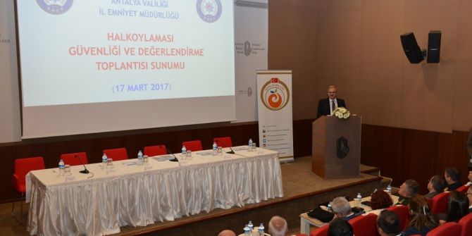 Antalya’da Seçim Güvenliği Toplantısı Yapıldı