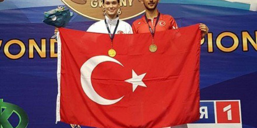 İzmirli Tekvandocu Simge Erensayın, Avrupa Şampiyonu Oldu