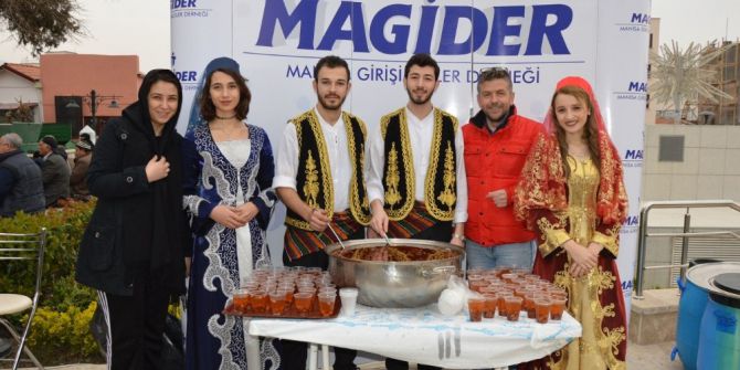 Magider’den Şehitler İçin Hoşaf İkramı