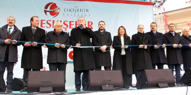 Cumhurbaşkanı Erdoğan Eskişehir’de