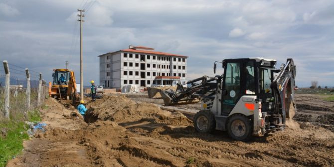 Saruhanlı’nın 9 Sokağına Yeni Altyapı