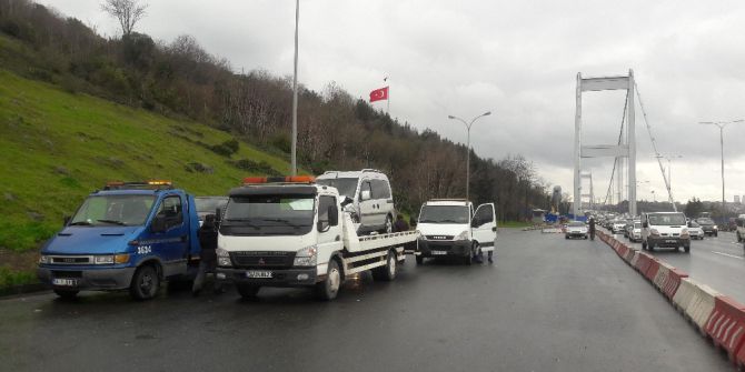 Fatih Sultan Mehmet Köprüsü’nde Zincirleme Trafik Kazası: 1 Yaralı