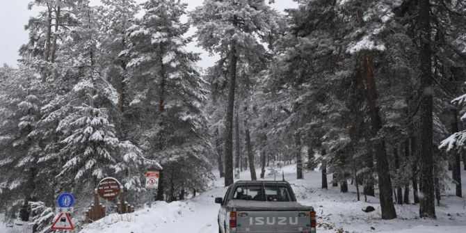 Eskişehir’de Kar Sürprizi