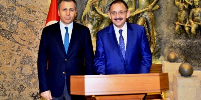 Bakan Özhaseki Gaziantep Valiliğini Ziyaret Etti