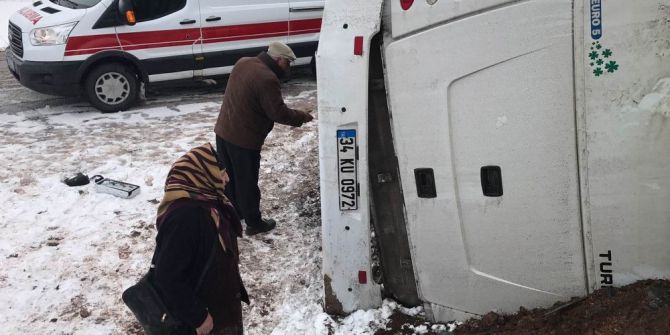 Cenaze Dönüşü Kaza: 2 Ölü, 5 Yaralı