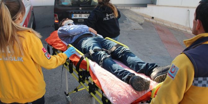 Bodrum’da Motosiklet Kazası; 2 Yaralı