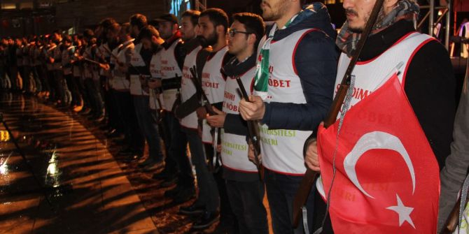 Kbü’de “Şehidim, Bu Gece Nöbet Bizde" Etkinliği