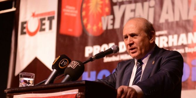 Ak Parti Mkyk Üyesi Ve İstanbul Milletvekili Burhan Kuzu: “Cumhurbaşkanın Partili Olması Kadar Doğal Bir Şey Yok”