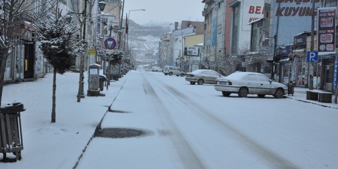 Kars’ta Kar Sürprizi