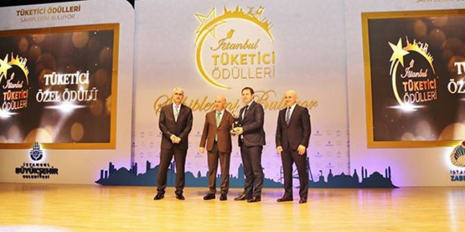 Gaziosmanpaşa Belediyesi Tüketici Özel Ödülü’nü 6’ncı Kez Kazandı